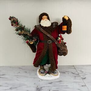 Living Quarters Santa Figurine Collectible